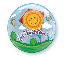Bubble Ballon: Beterschap! Get Well Soon
